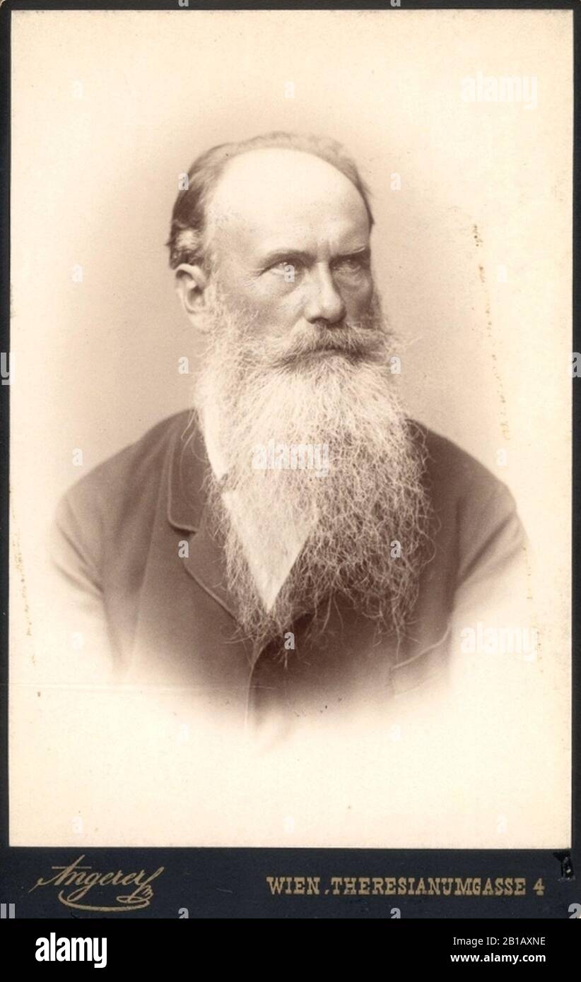 Friedrich Freiherr von Schmidt. Stockfoto