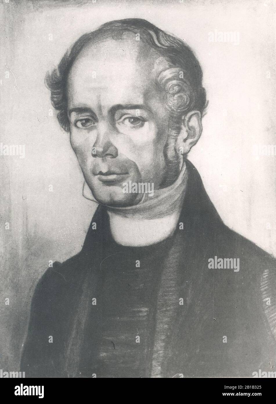 Friedrich Robert Faehlmann von Nikolai Triik. Stockfoto