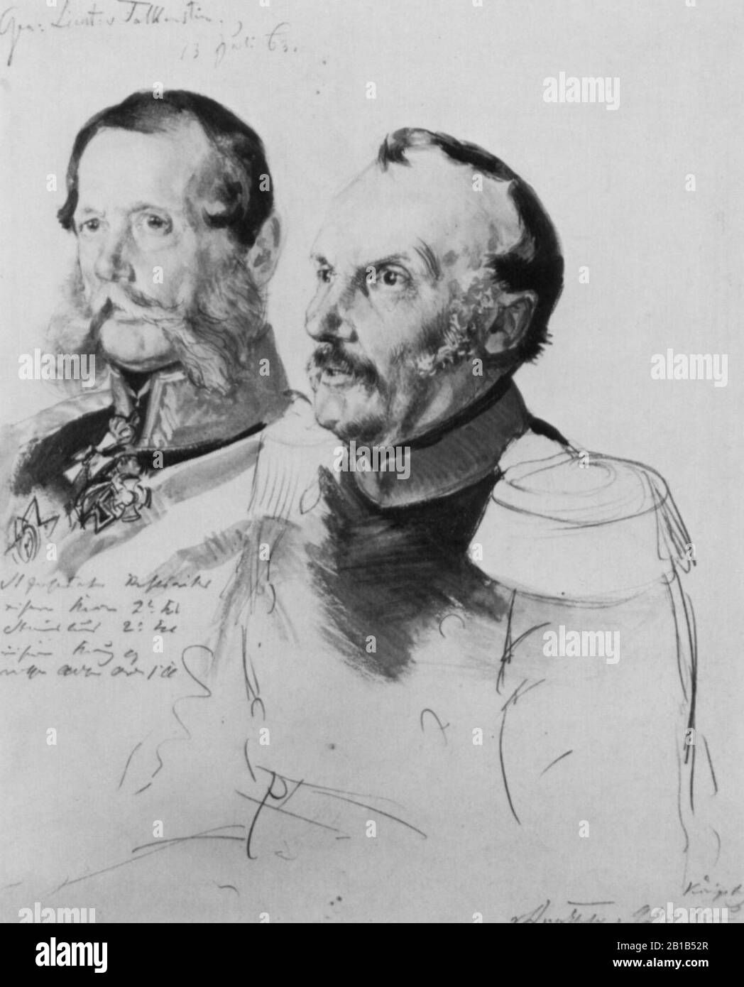 Friedrich Wilhelm Gustav von Dankbahr und Friedrich Karl Ernst Eduard