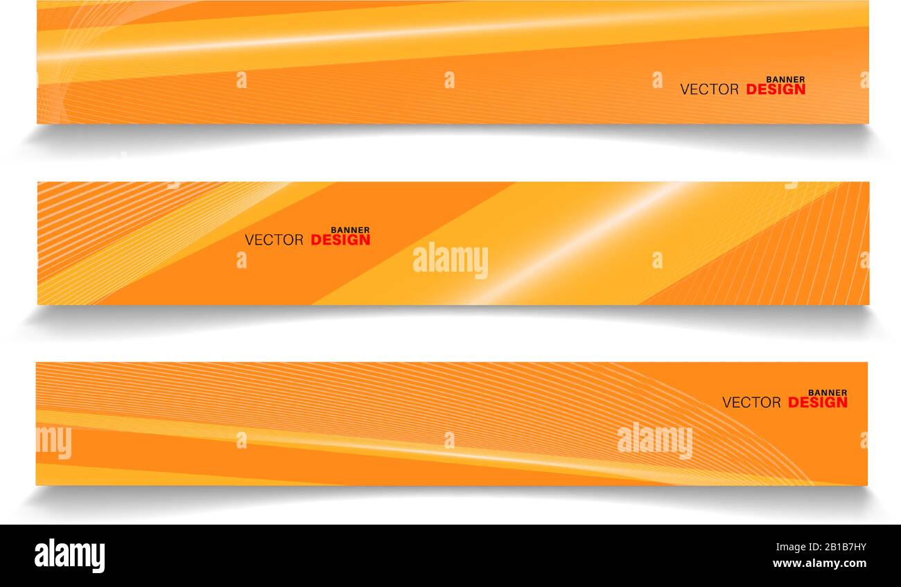 Abstrakte Vektor-Design-Banner-Vorlage mit Licht-Effekt-Hintergrund Stock Vektor