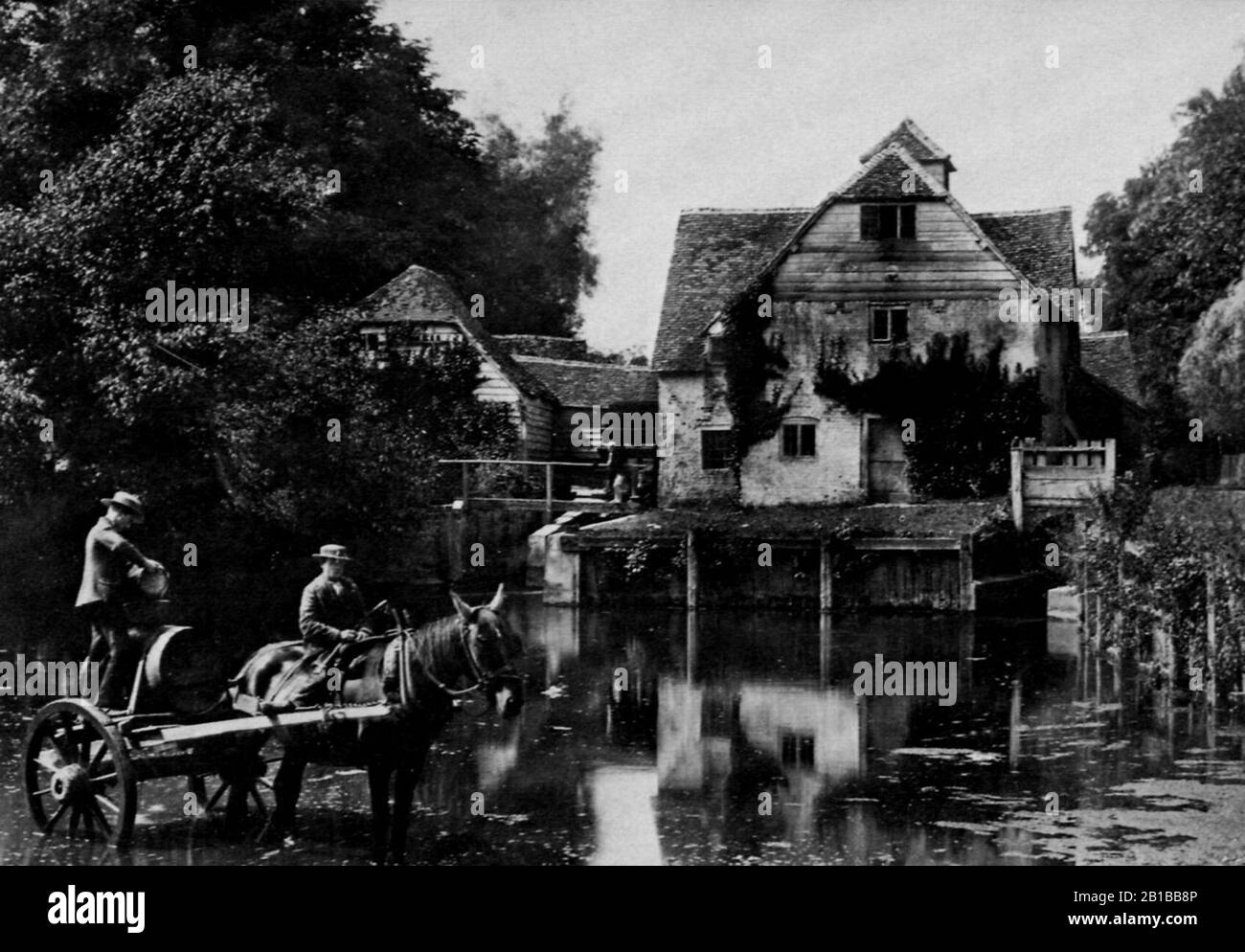 Frith, Franziskus - Die Mapledurham Mühle Stockfoto