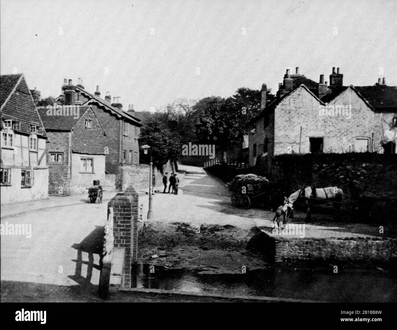 Frith, Francis - Godalming, Surrey Mill Lane Stockfoto