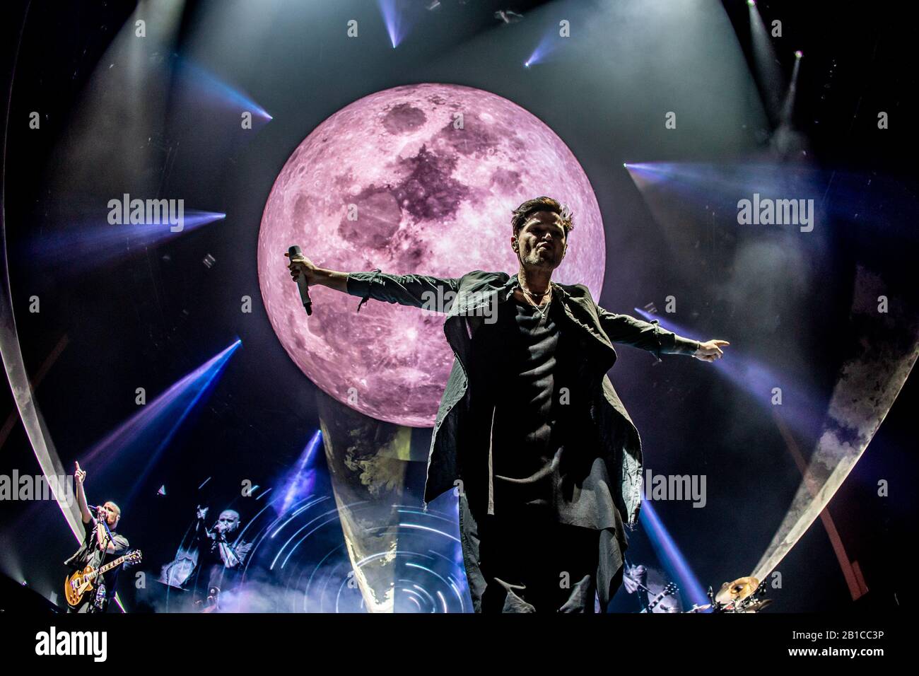 The Script Performing im Bournemouth International Centre. Kredit: Charlie Raven/Alamy Stockfoto