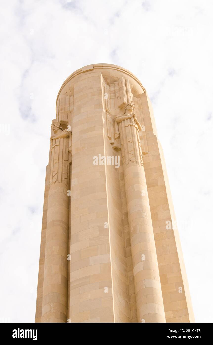 Kansas City, MO - 2.3.19: Top of the Liberty Memorial Tower im National World war I WWI Museum and Memorial Stockfoto