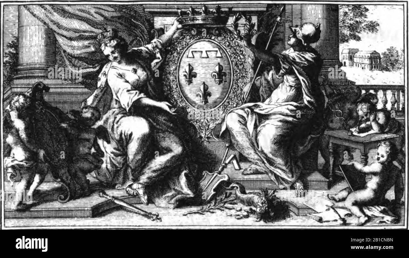 Gallia Christana, 1715, T1 (Seite 3 Ernte). Stockfoto