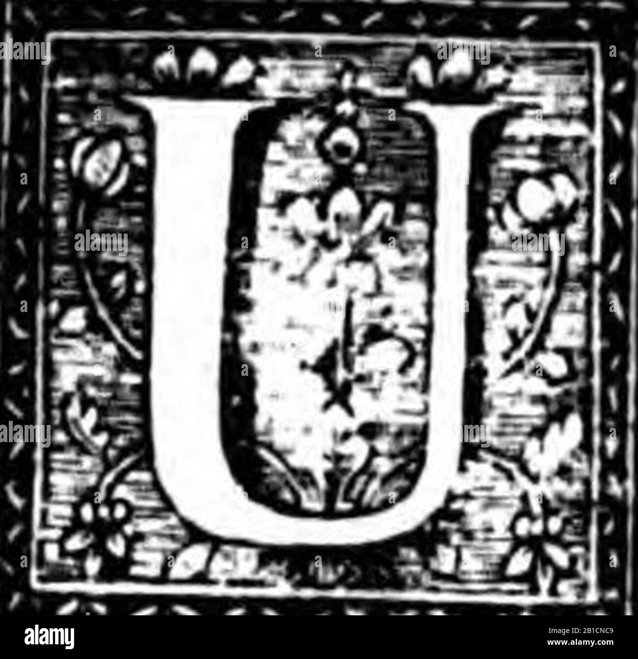 Gallia Christana 1715 T1 (Seite 10 Crop U). Stockfoto