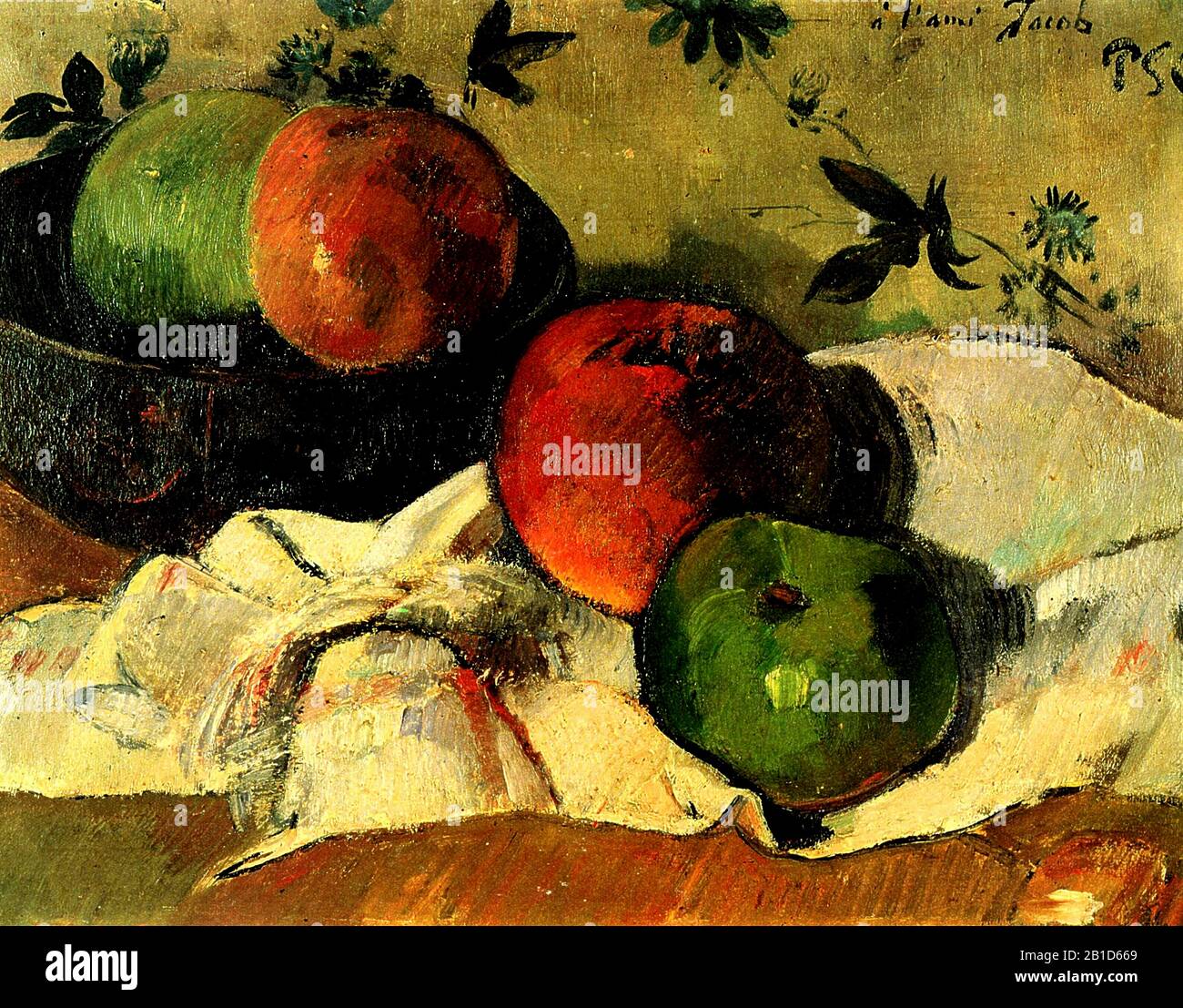 ) Gemälde des 19. Jahrhunderts von Paul Gauguin - Sehr hohe Auflösung und Qualitätsbild Stockfoto