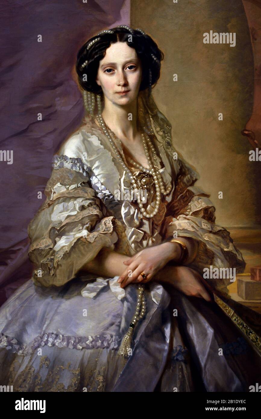 Maria Alexandrovna ( geborene Prinzessin Marie von Hessen und am Rhein) 181-1880 Kaiserin von Russland als ( erste Frau von Kaiser Alexander II.) von Iwan Makarow Russland, Russisch, Föderation, Stockfoto