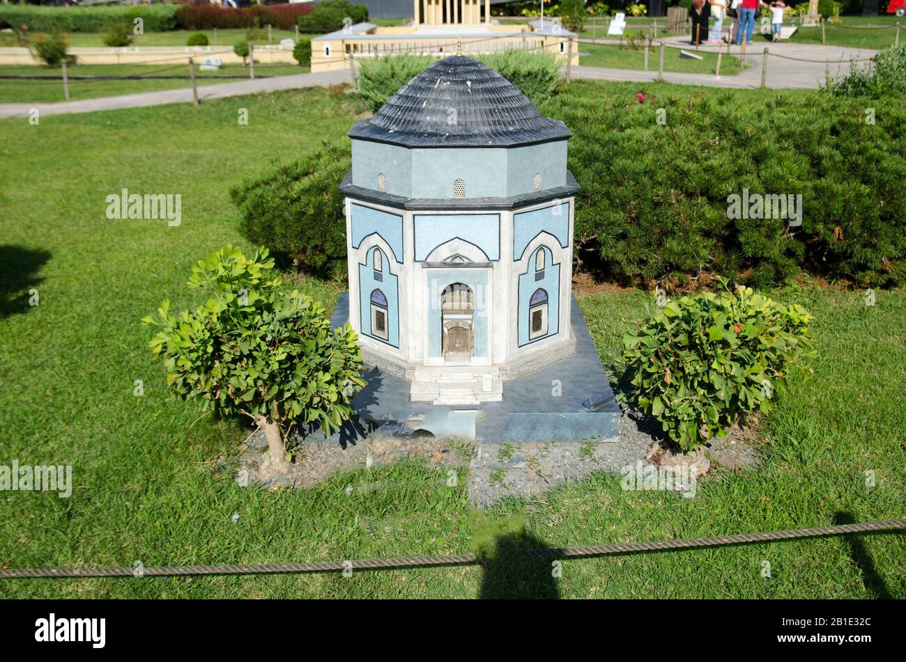 Bursa's Green Tomb Stockfoto