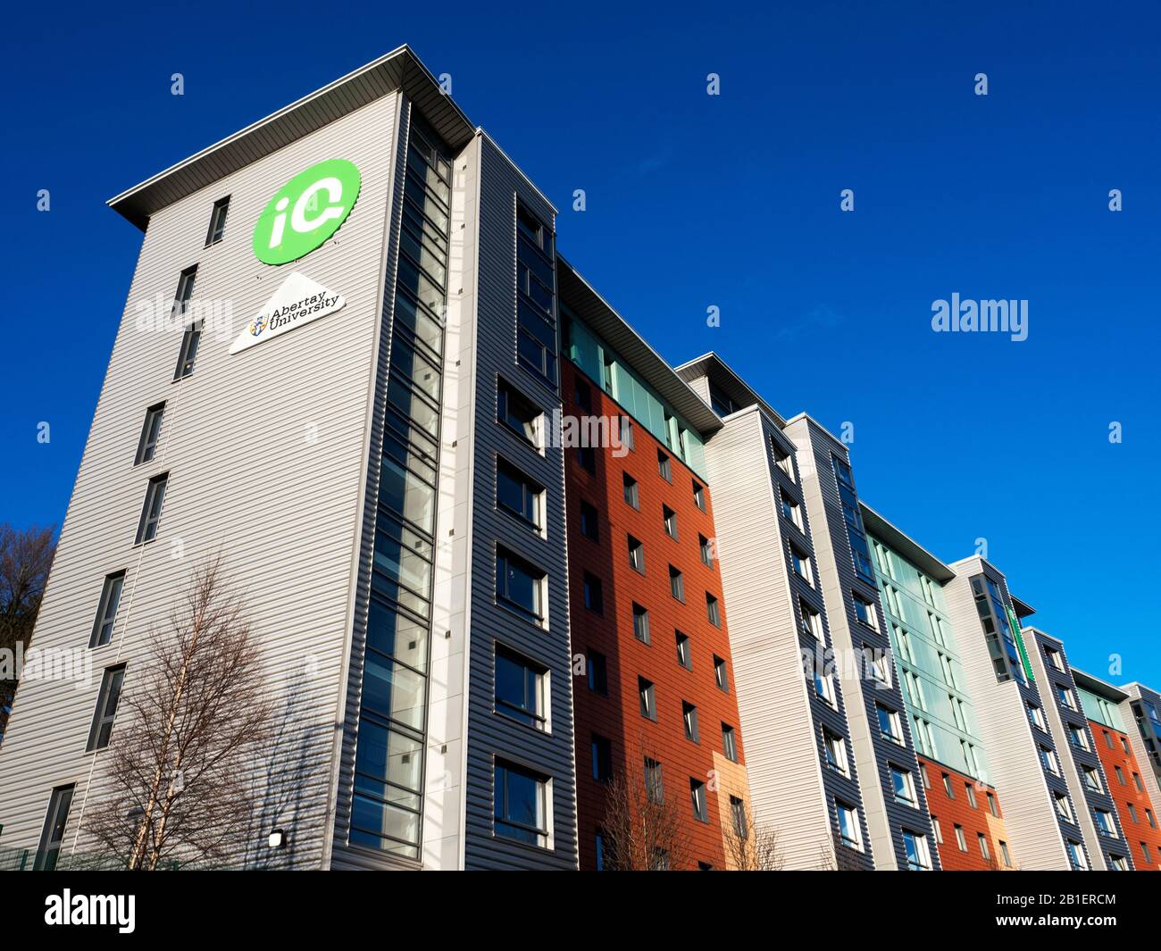 Parker House iQ Student Accommodation at Abertay University Parker Street Dundee Scotland Stockfoto