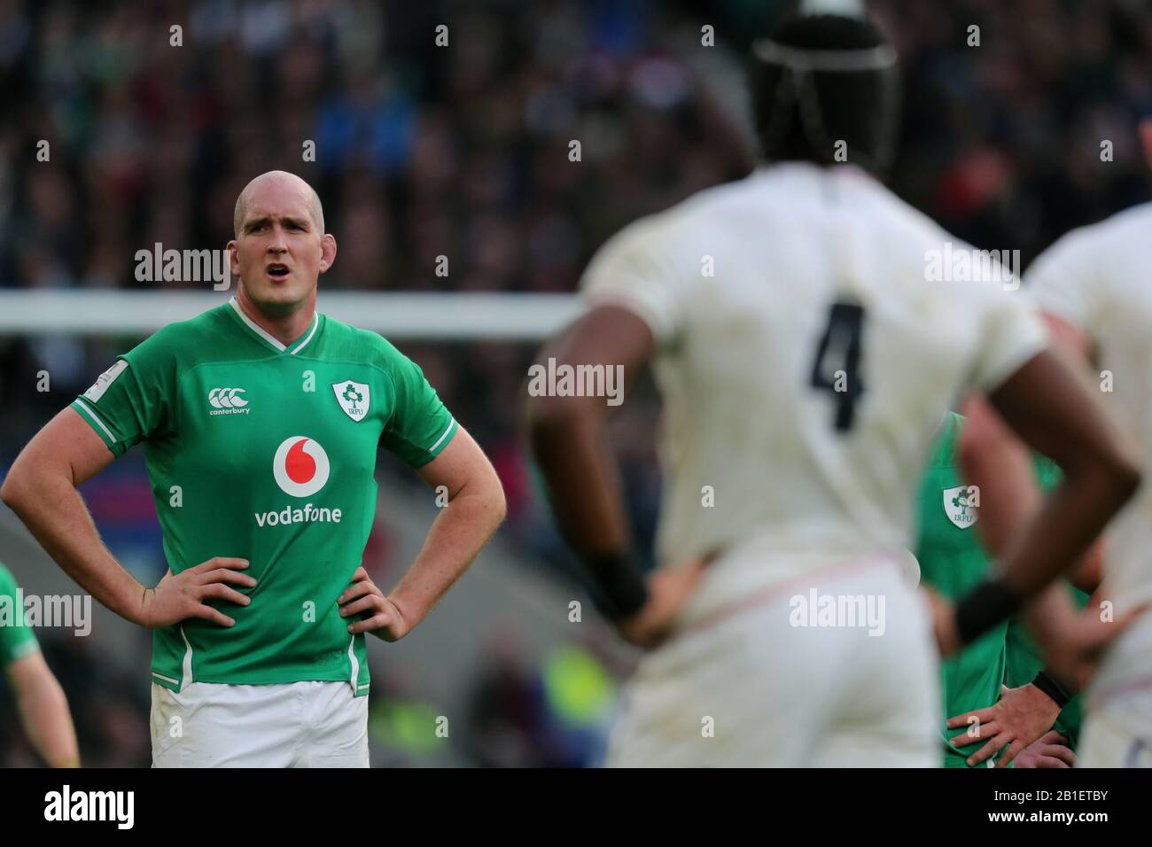 DEVIN TONER, MARO ITOJE, ENGLAND V IRLAND GUINNESS SIX NATIONS 2020, 2020 Stockfoto