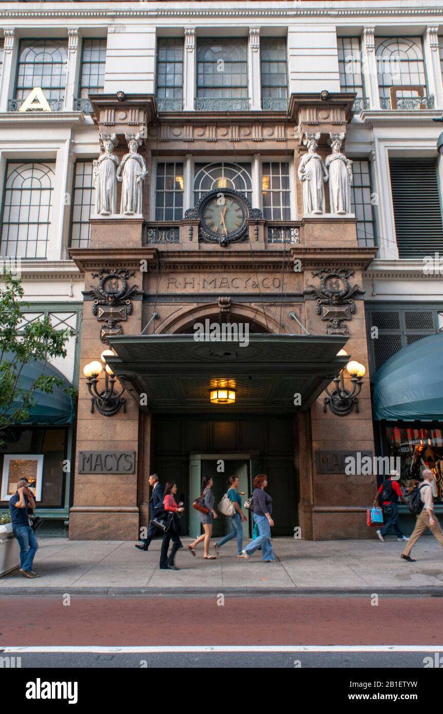 Macys Kaufhaus, Herald Square, Manhattan, New York, USA Stockfoto