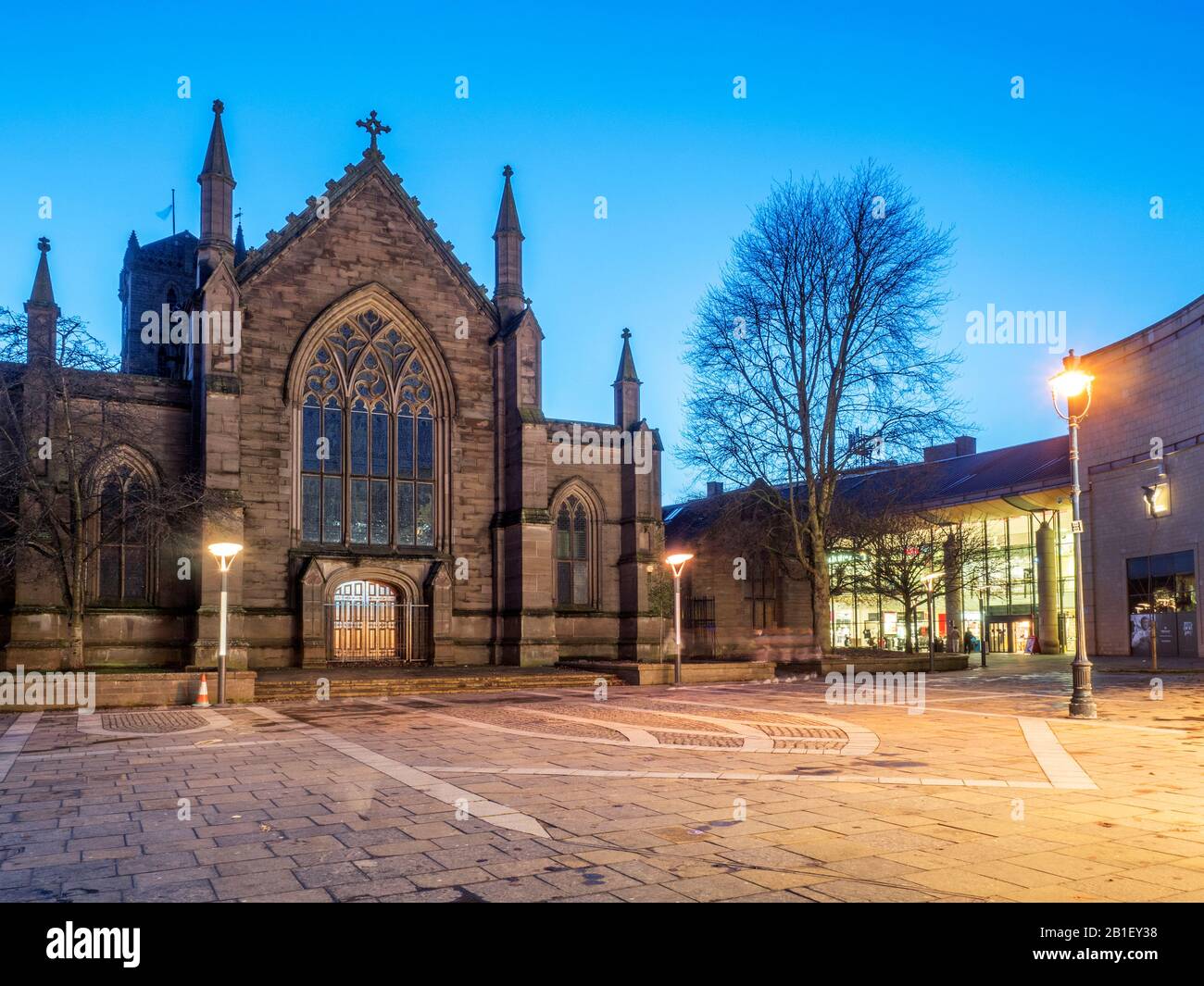 ST Marys East oder Dundee Parish Church östlichste der Stadtkirchen am Nethergate Dundee Scotland Stockfoto