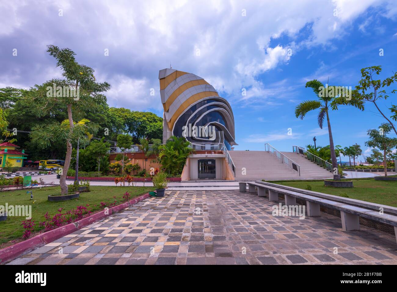 Wunderbare Landschaftsfotos auf Batam Bintan Island Indonesien Stockfoto