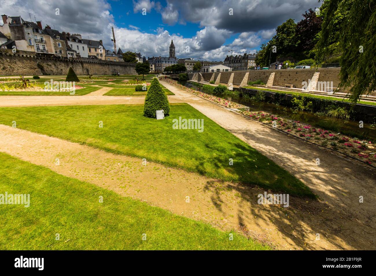 Vannes, Morbihan Stockfoto