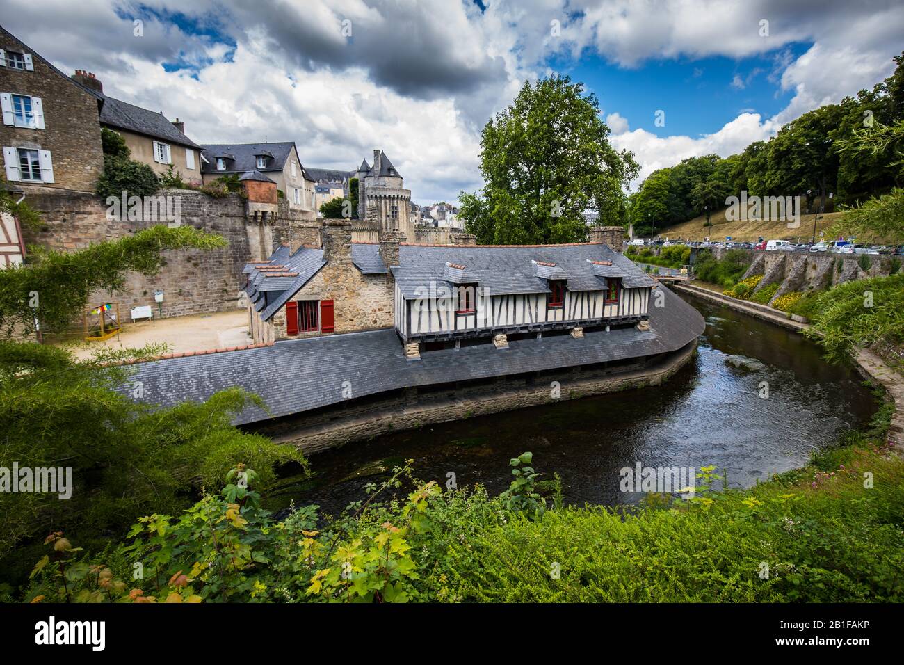 Vannes, Morbihan Stockfoto