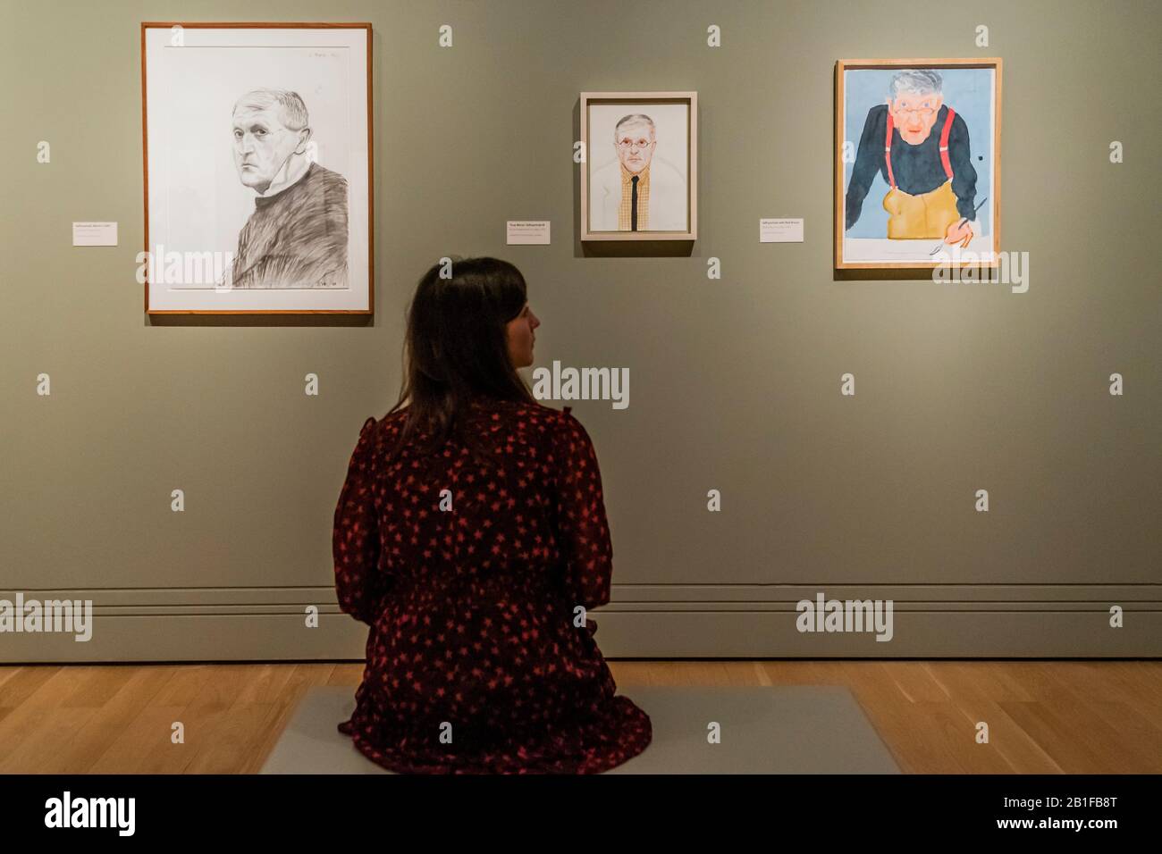 Die selbstportraitsausstellung in der nationalgalerie -Fotos und 