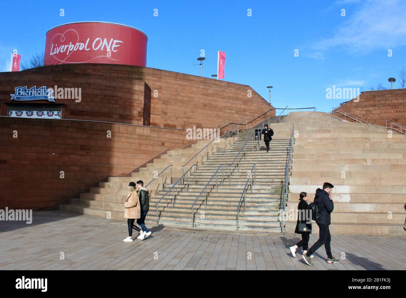 Liverpool One Einkaufszentrum england Großbritannien Stockfoto