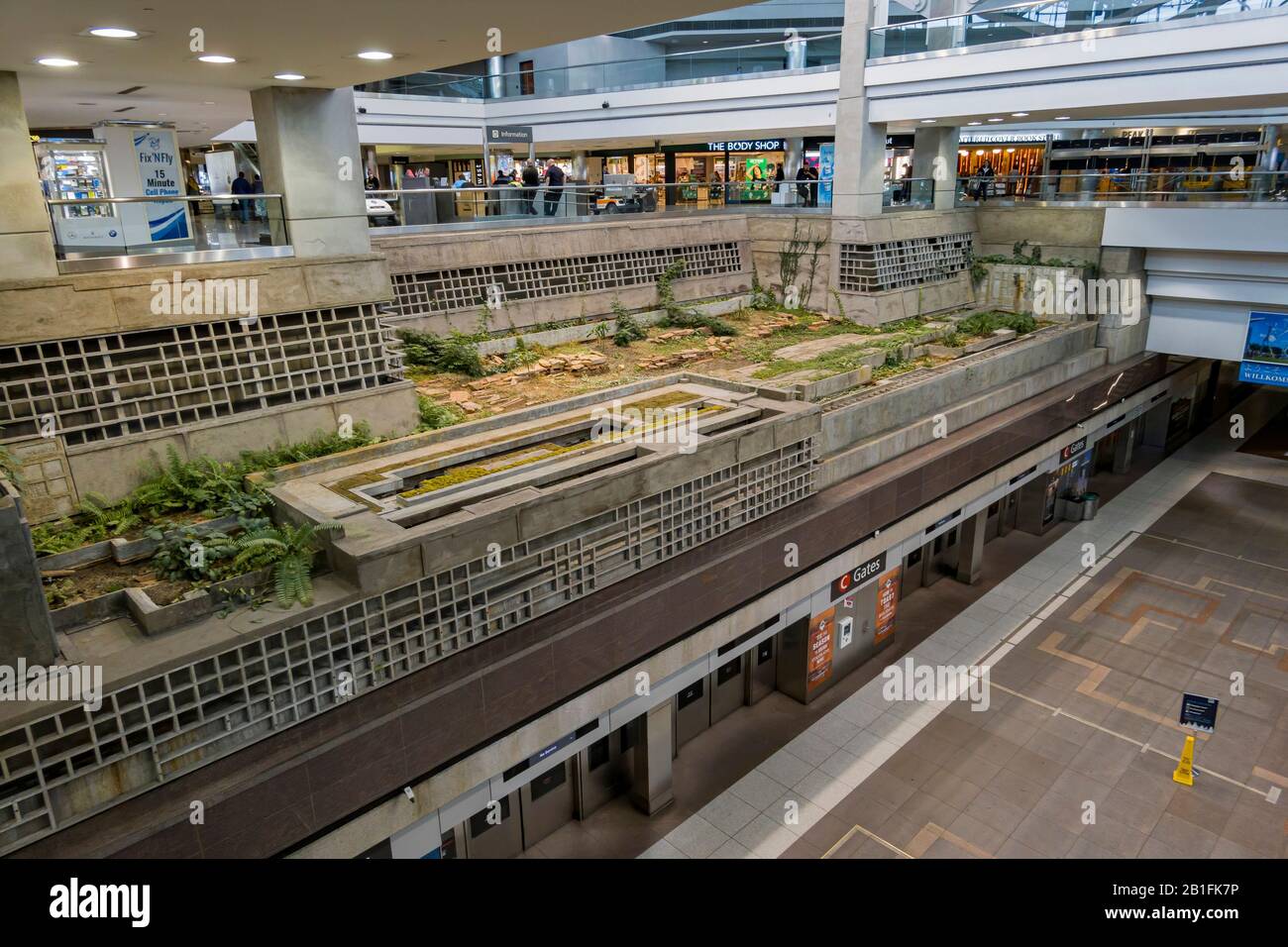 Denver, 12. FEBRUAR: Innenansicht des Denver International Airport am 12. FEBRUAR 2020 in Denver, Colorado Stockfoto