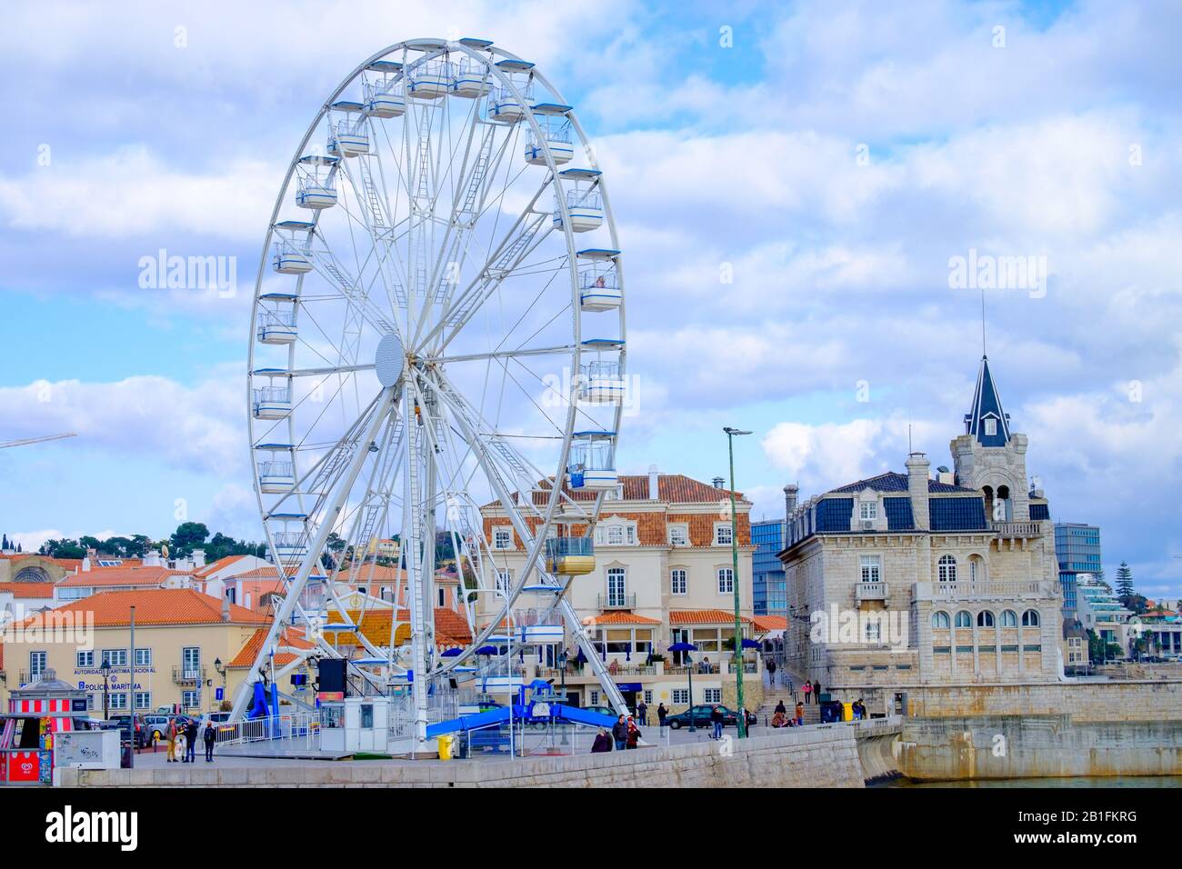 Typische Bilder von Lissabon Portugal Stockfoto