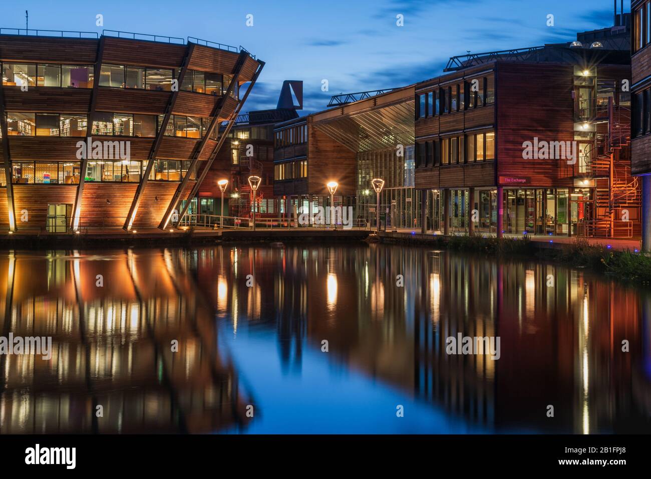 Jubilee Campus an der Universität Nottingham, Stockfoto