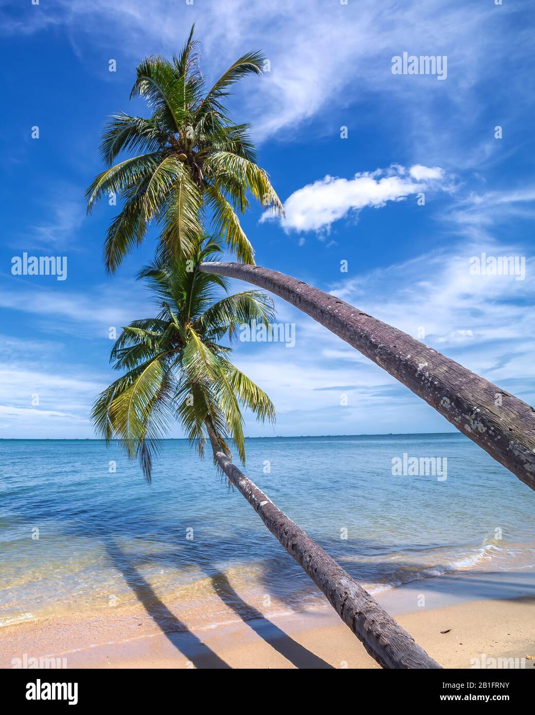 Wunderbare Landschaftsfotos auf Batam Bintan Island Indonesien Stockfoto