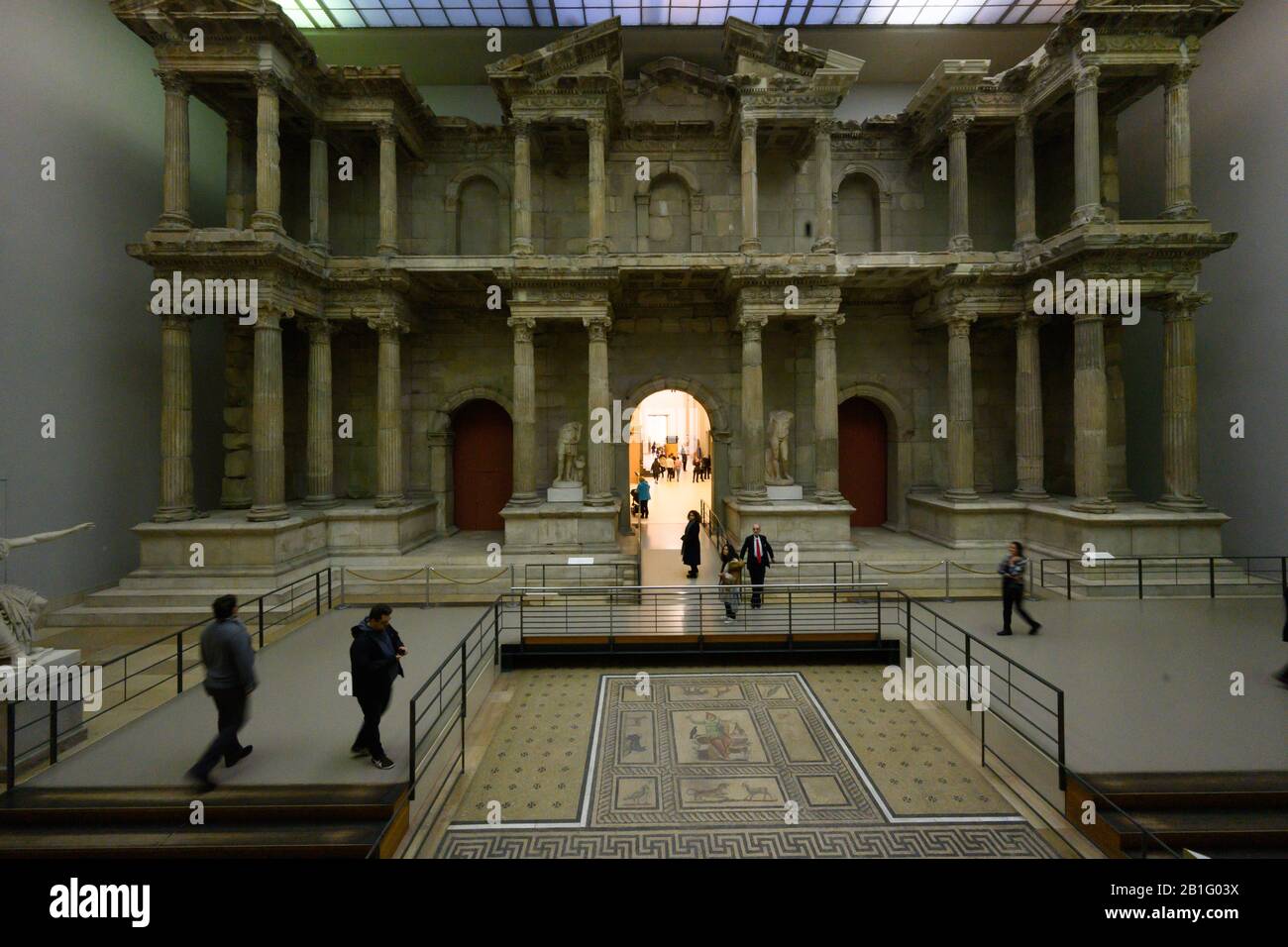 Museum Miletus Markttor Pergamon, Berlin Stockfoto