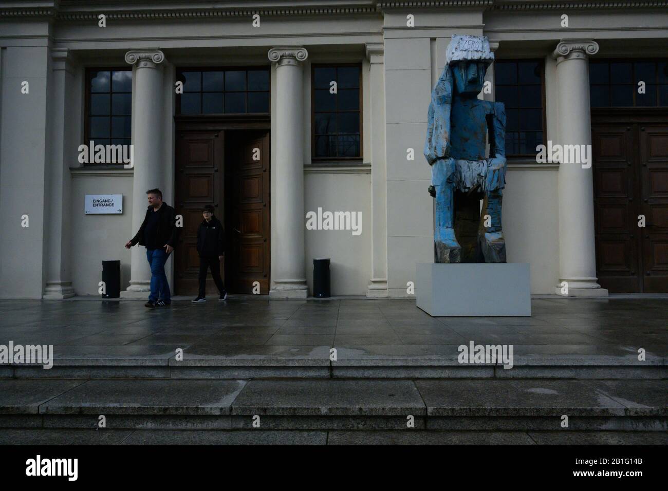 Hamburger Bahnhof Museum Berlin Stockfoto