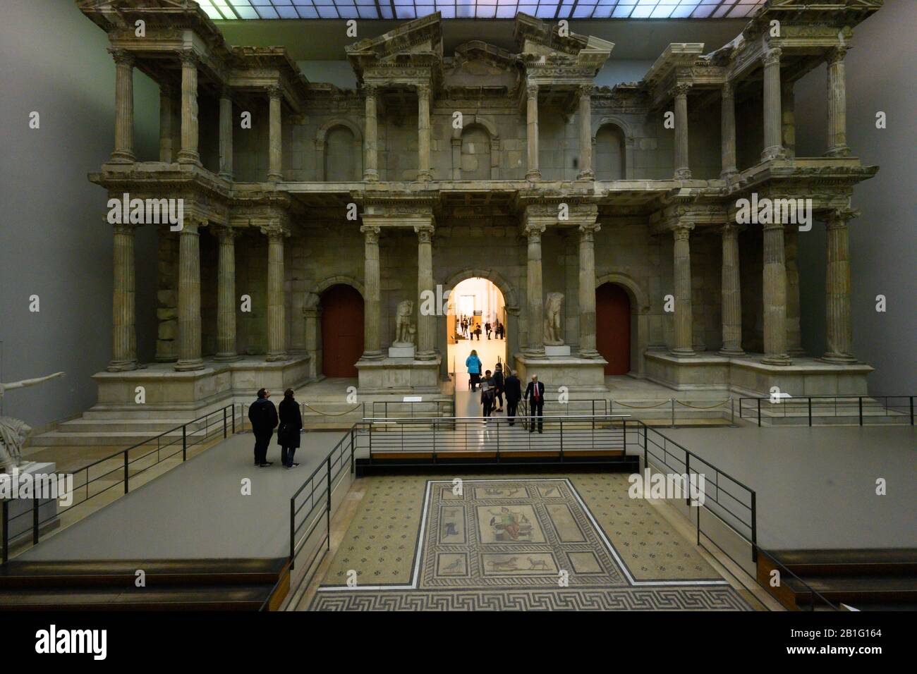 Museum Miletus Markttor Pergamon, Berlin Stockfoto