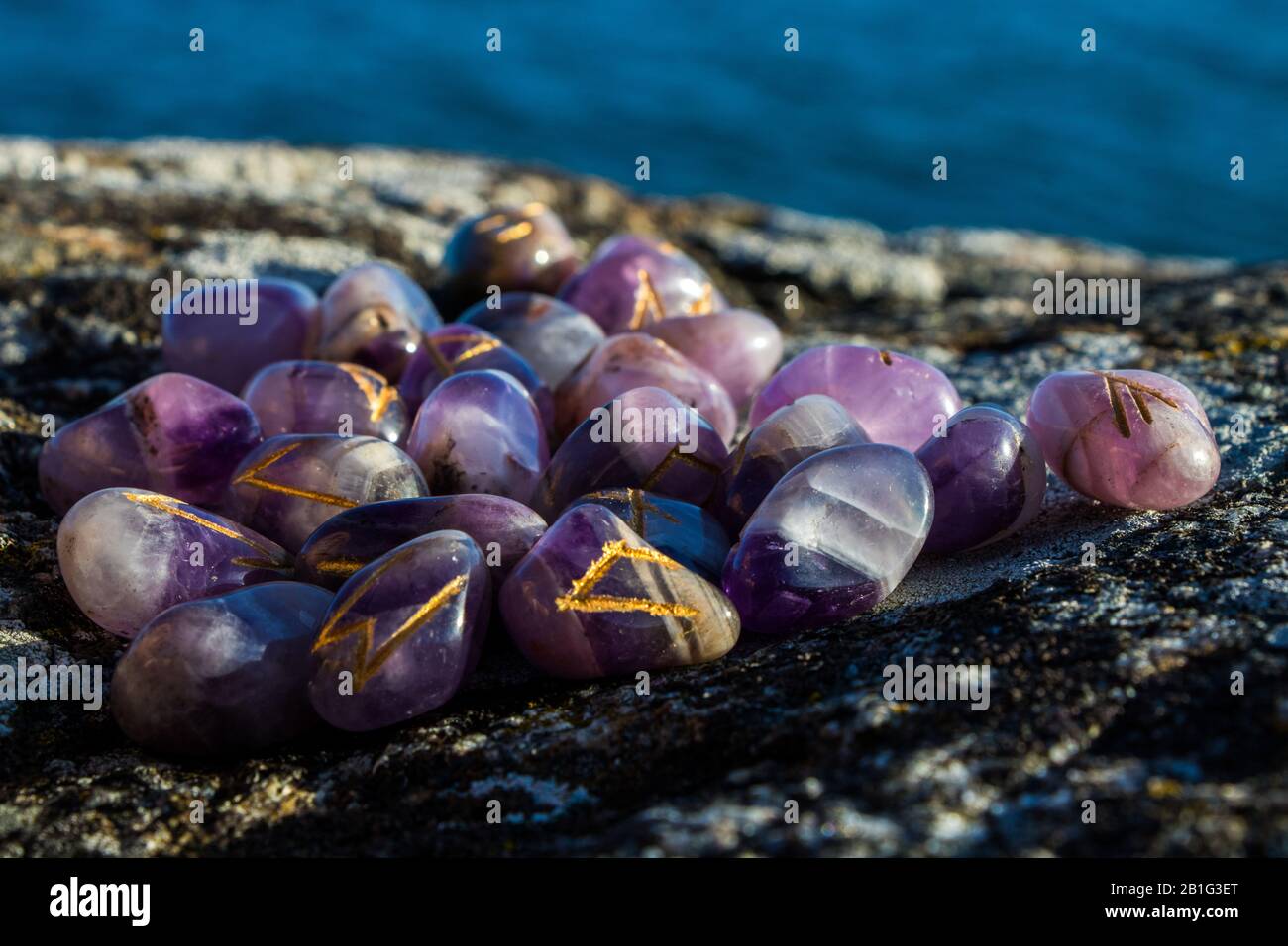 Runen Stockfoto