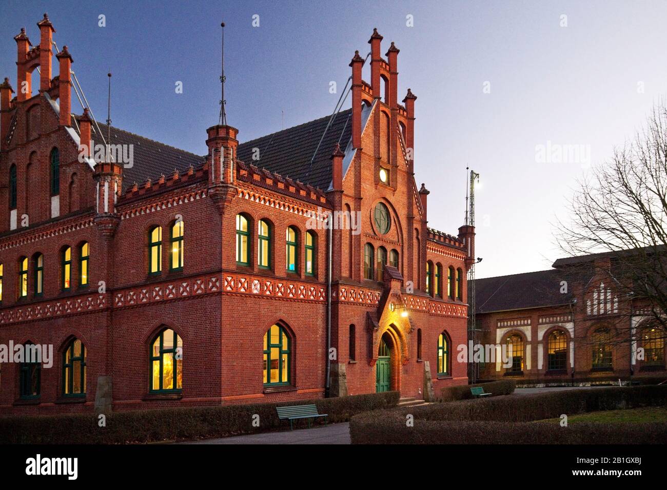 Industriemuseum Zollern Colliery, Deutschland, Nordrhein-Westfalen, Ruhrgebiet, Dortmund Stockfoto