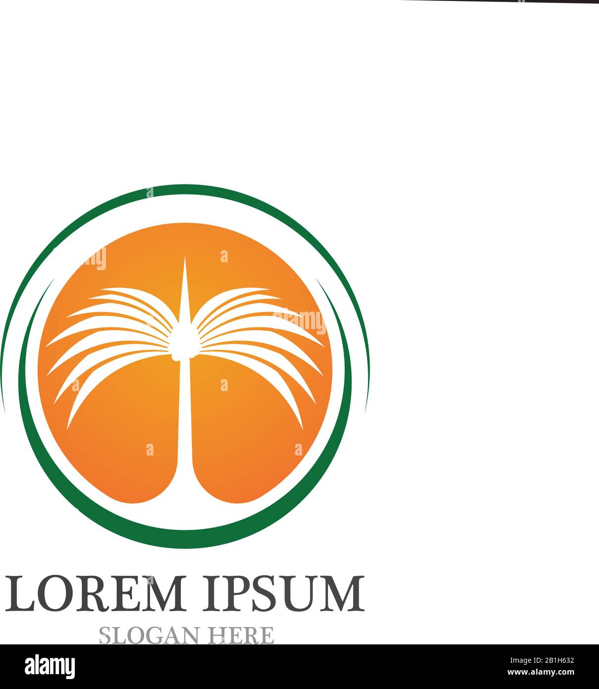 Datum Baum Symbol vektor Illustration logo Vorlage Stock Vektor