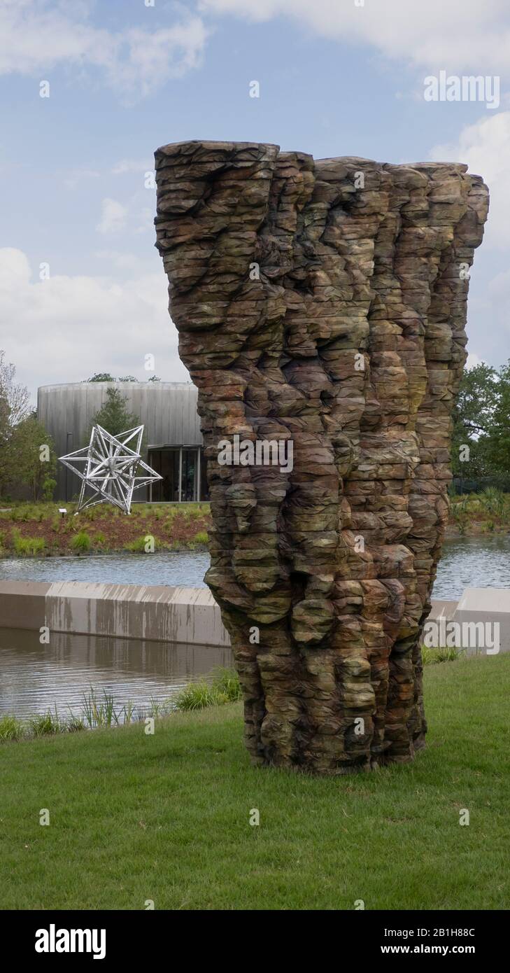 Der 2019 fertiggestellte neue Anbau des Bildhauergartens des Stadtparks. New Orleans, LA, USA. Stockfoto