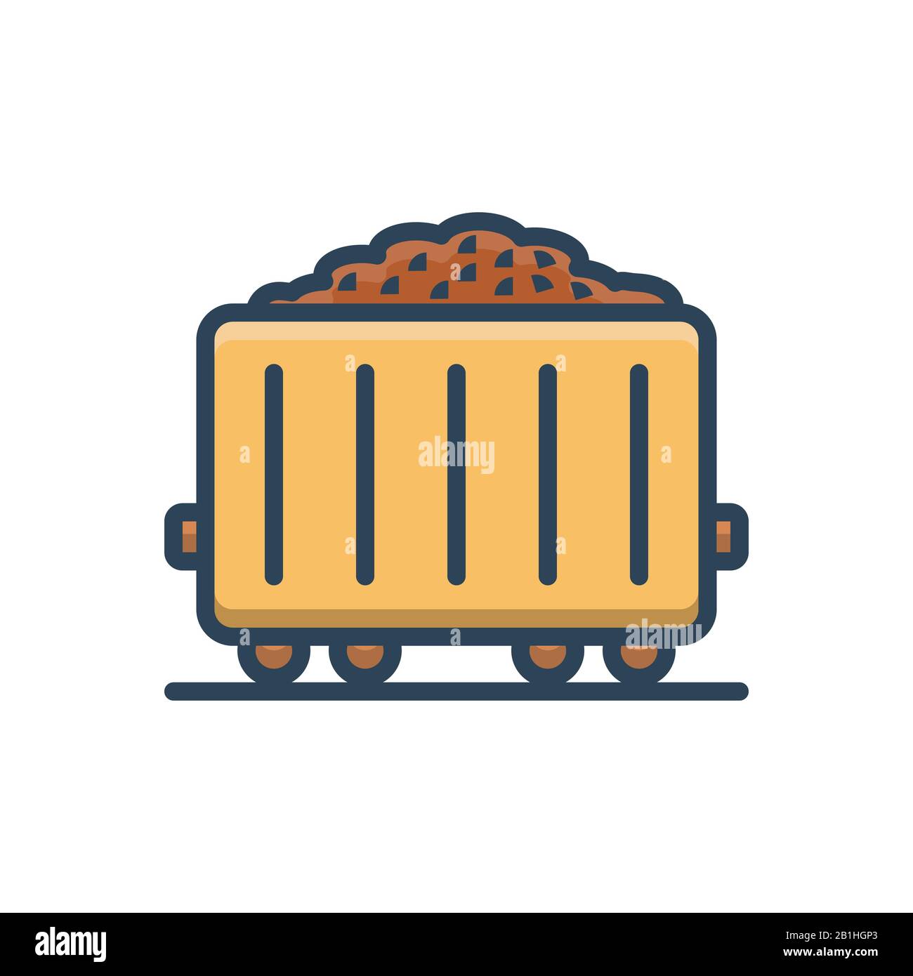 Abbildung für Fossile Brennstoffe Stock Vektor