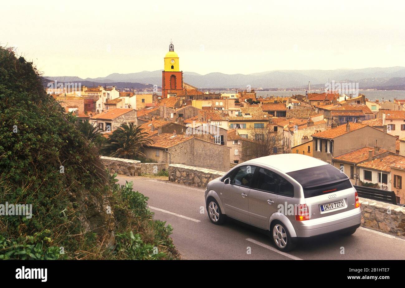 Audi A2 im Süden Frankreichs 2000 Stockfoto