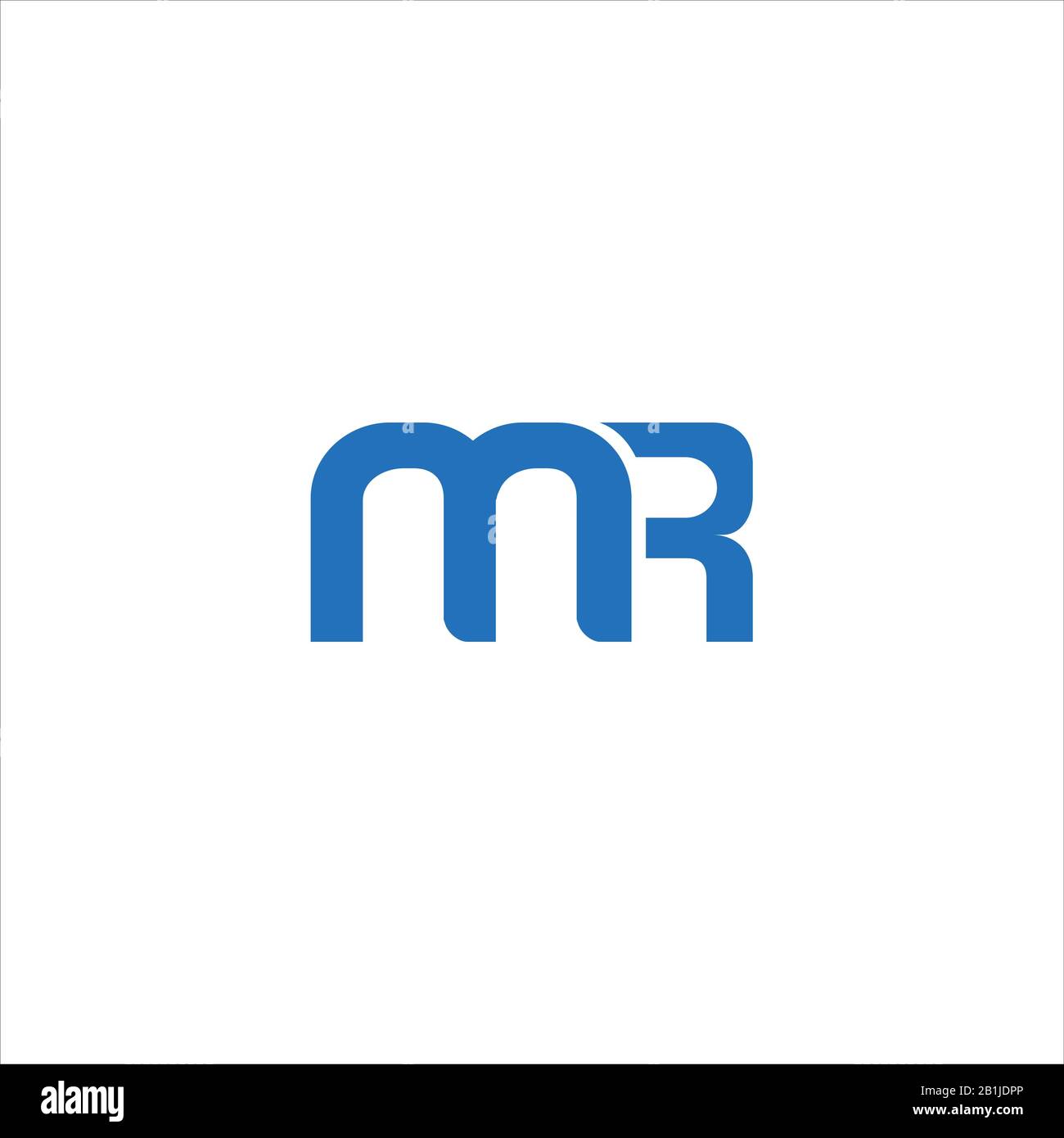 Anfangsbuchstabe für mr- oder RM-Logo Stock Vektor