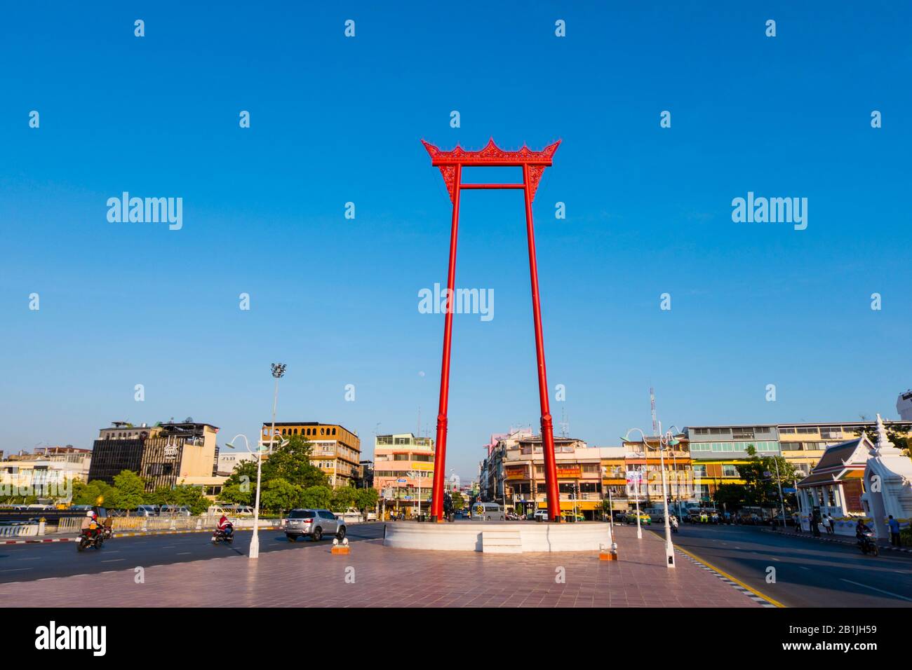 Sao Chingcha, The Great Swing, Lan Khon Mueang Town Square, Bangkok, Thailand Stockfoto
