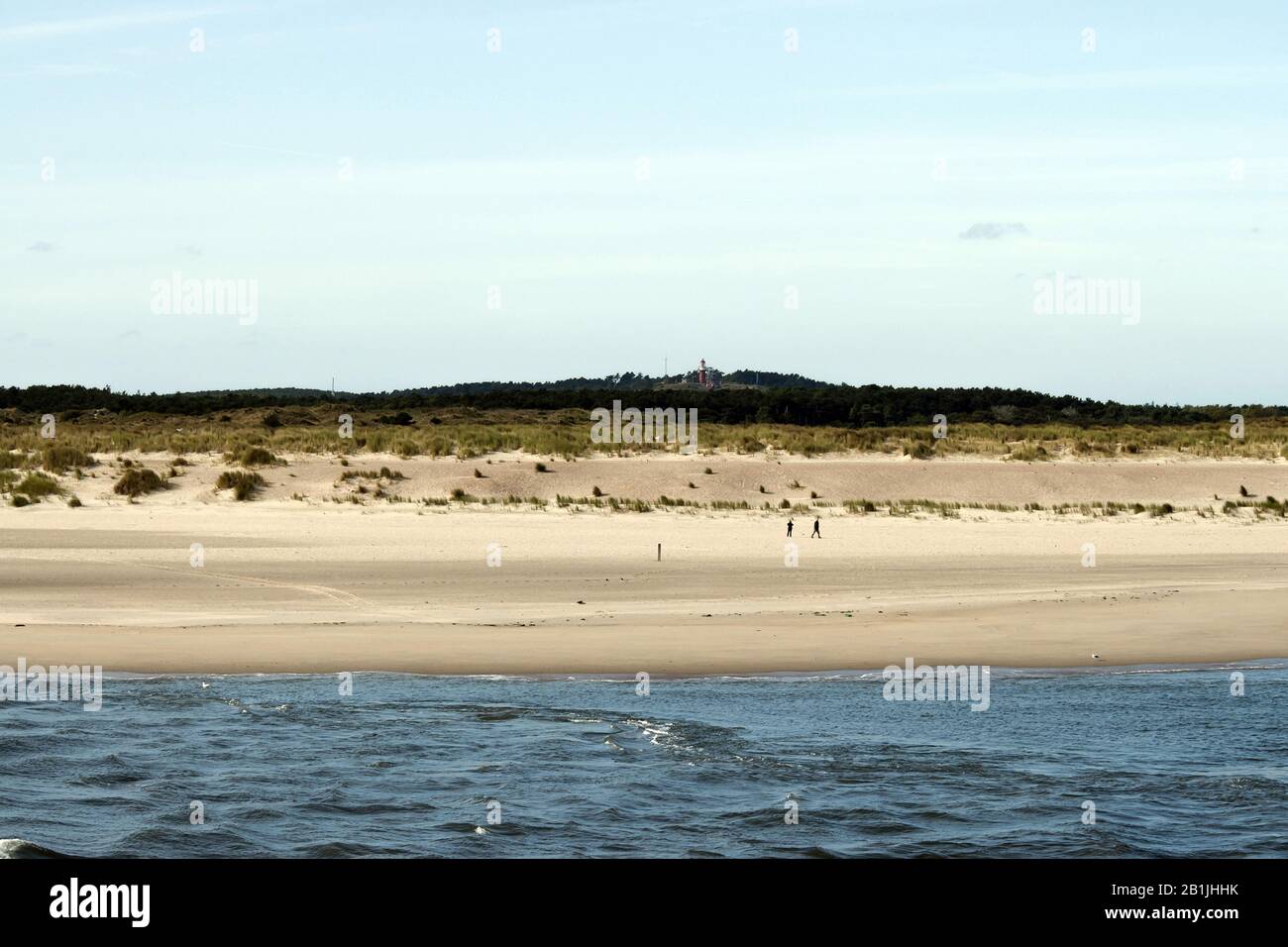 Strand in Vlieland, Niederlande, Frisia, Vlieland Stockfoto