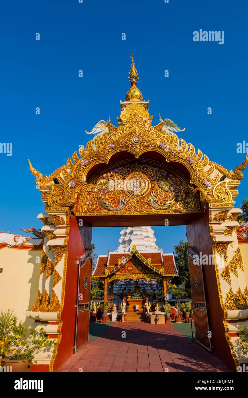 Wat Muen Tum, Altstadt, Chiang Mai, Thailand Stockfoto