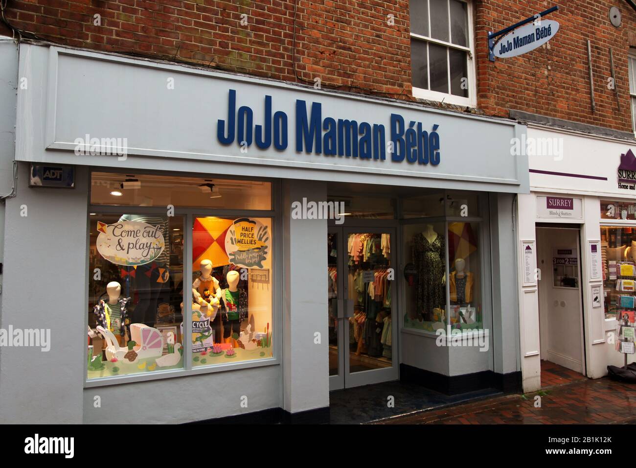 Jojo Maman Bebe Baby-Bekleidungsgeschäft in Guildford, Surrey,  Großbritannien - 2020 Stockfotografie - Alamy