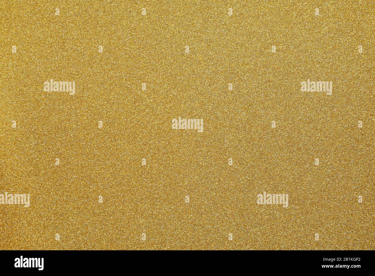 Goldener Glitter Texturhintergrund - goldenes strukturiertes Muster Stockfoto