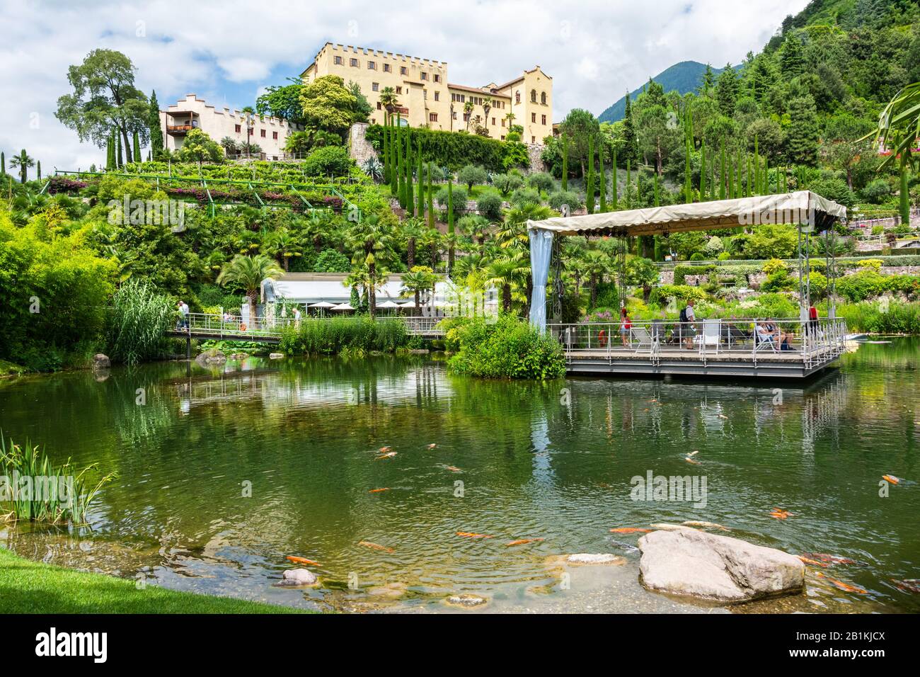 Botanischer garten von meran Fotos und Bildmaterial in hoher