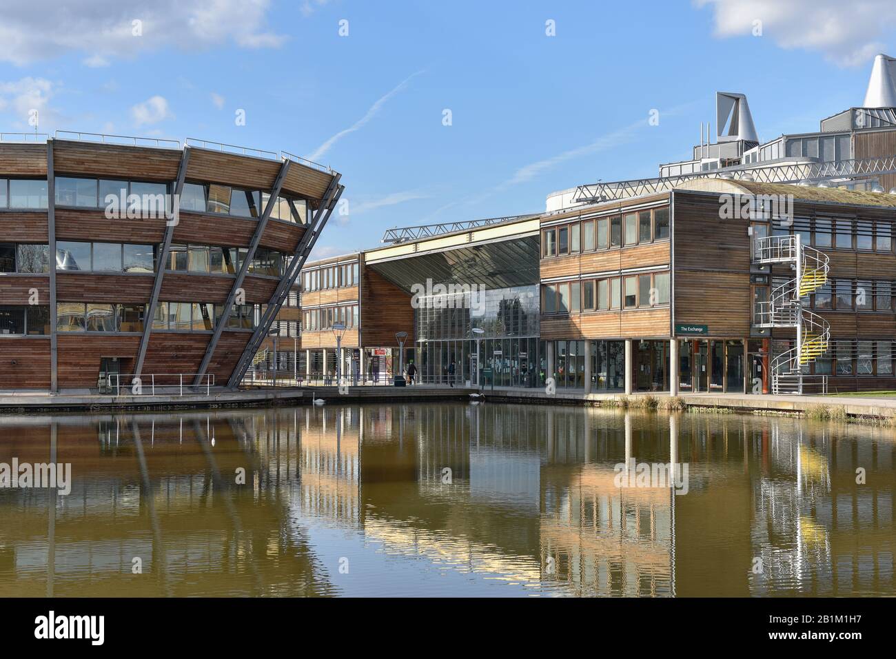 Jubilee Campus an der Universität Nottingham, Stockfoto