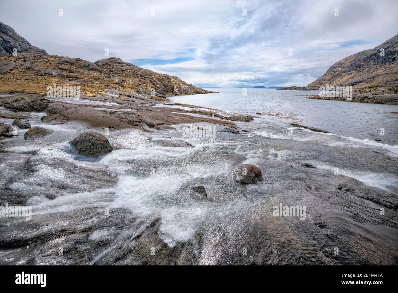 Insel Skye, Loch Coruisk Stockfoto