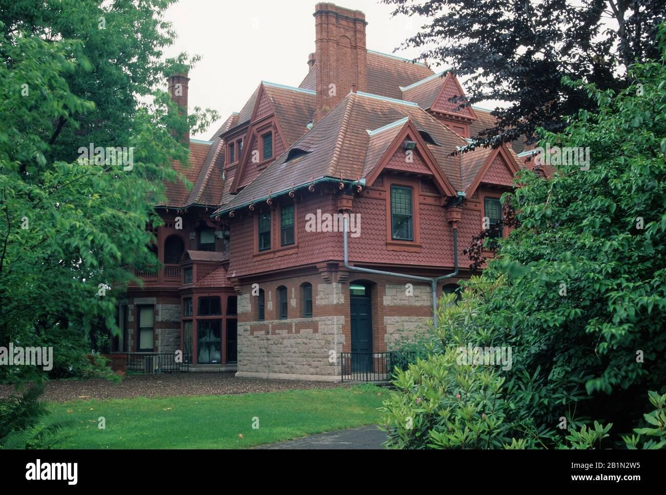 Katherine S Day House, Stowe Center, Hartford, Connecticut Stockfoto