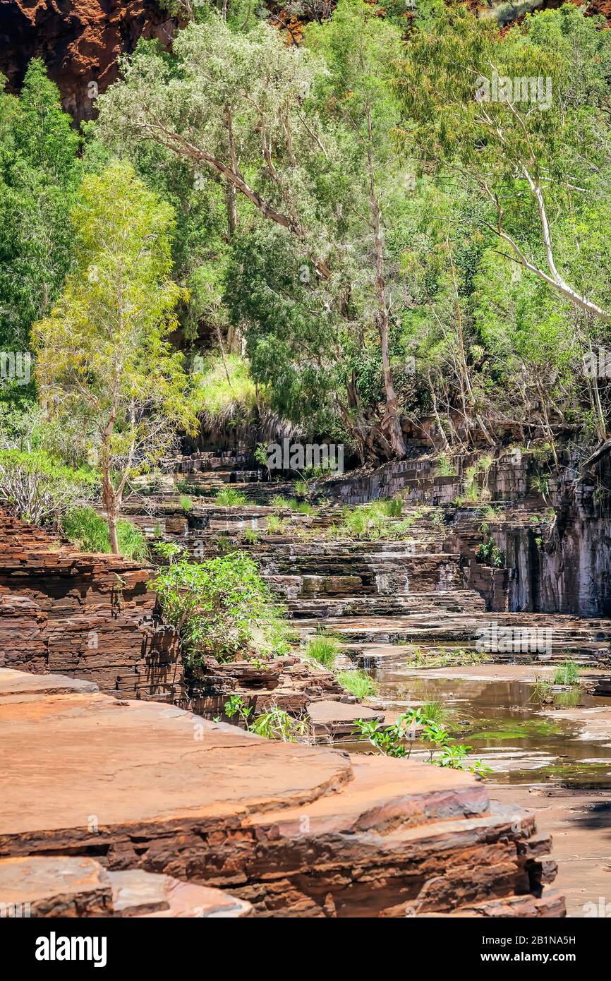 Dales Gorge, Australien, Karijini National Park Stockfoto