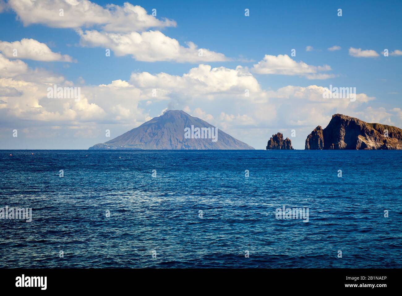 Vocano, Italien, Liparische Inseln Stockfoto