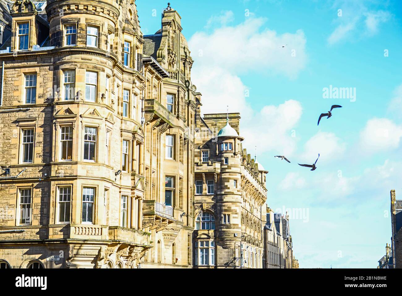 Edinburgh die Hauptstadt von Schottland Stockfoto