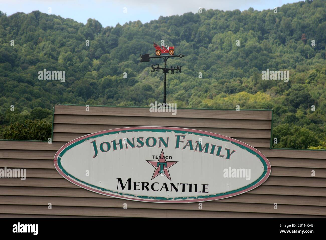 Country Store bei Johnson Orchard in Bedford County, VA, USA Stockfoto