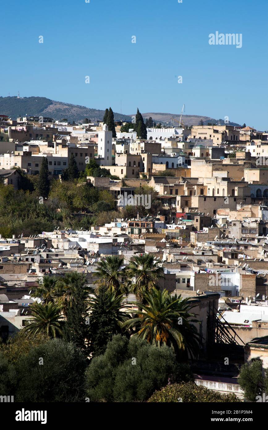 Fez Markt, Marokko Stockfoto Fez Markt, Marokko Stockfoto